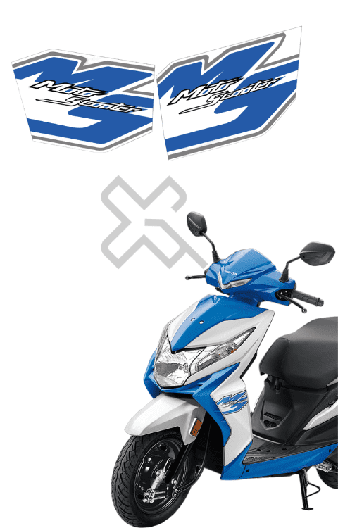 Honda Dio Bs6 Side Panle Sticker | Honda Dio Bs6 Side Panel Graphics